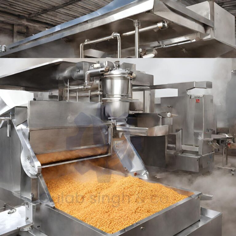 Namkeen Bhujiya Continuous Fryer Manufacturer