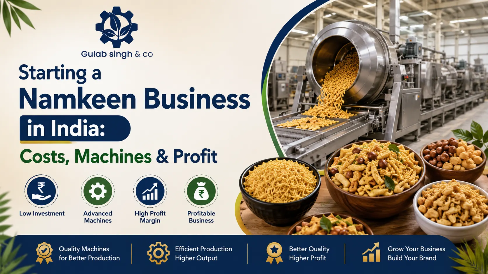 You are currently viewing Starting a Namkeen Business in India: Costs, Machines & Profit